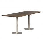 Sitztisch „Modern“, 70cm x 180cm Indoor Industrieholz, eckig