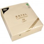 Servietten 40 cm x 40 cm champanger „ROYAL Collection“ 1/4-Falz, 50 Stück Verkaufsartikel